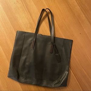 Joy Gryson Leather Tote Bag
